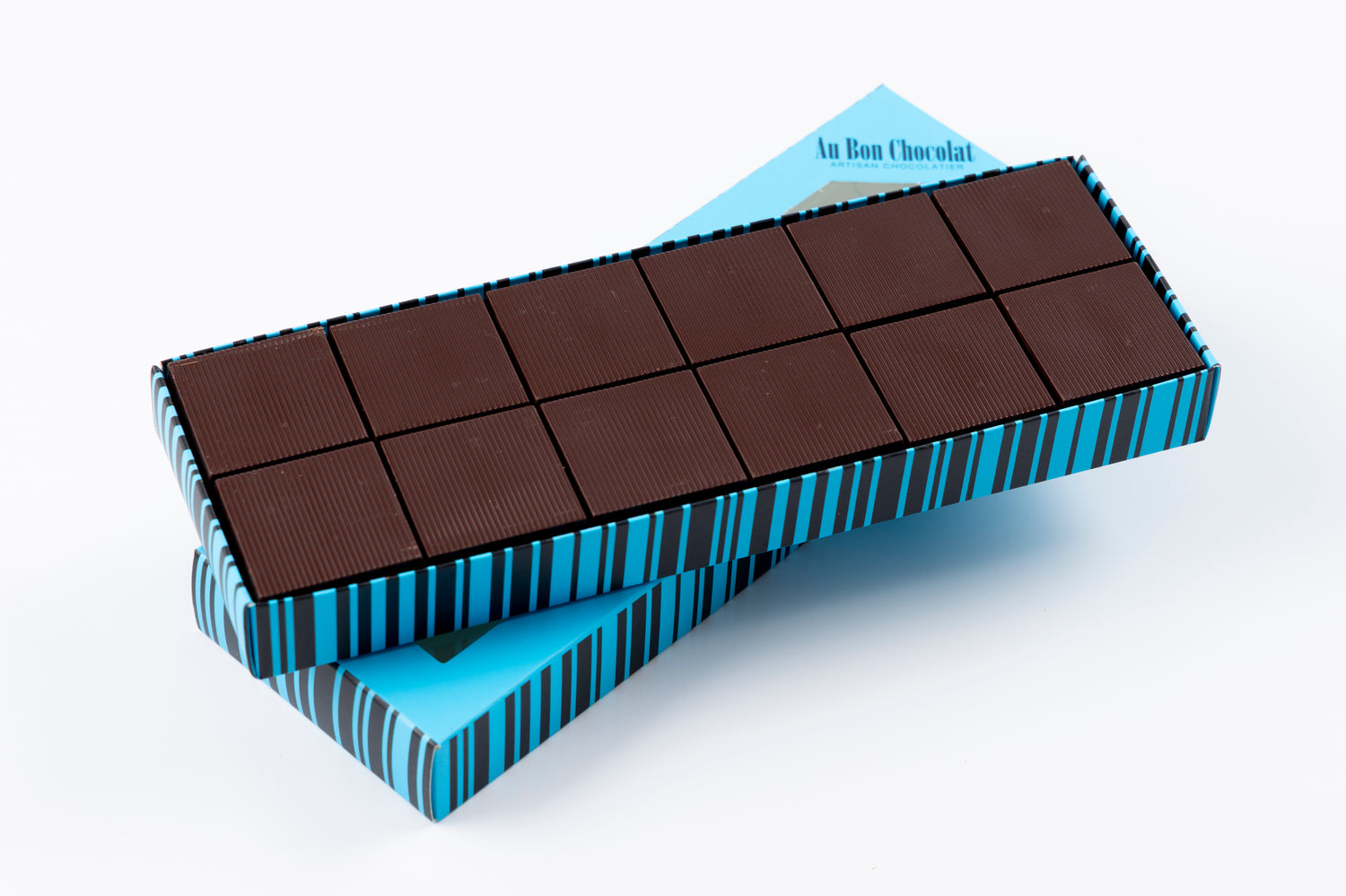 Carrés natures chocolat noir 48 pièces