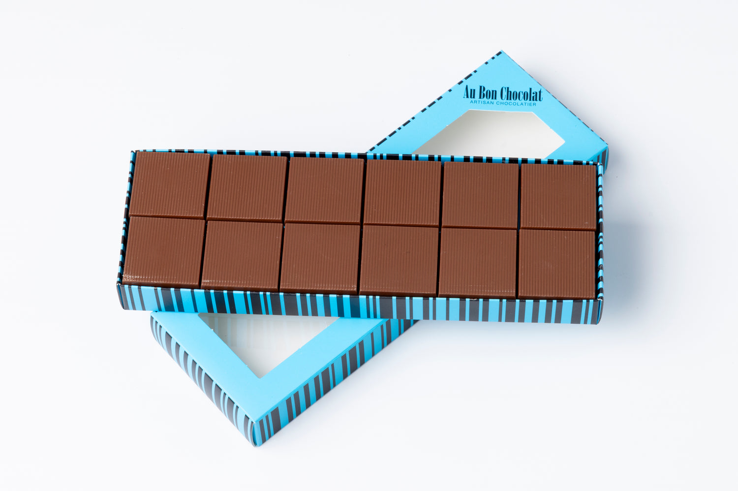 Carrés natures chocolat au lait 48 pièces