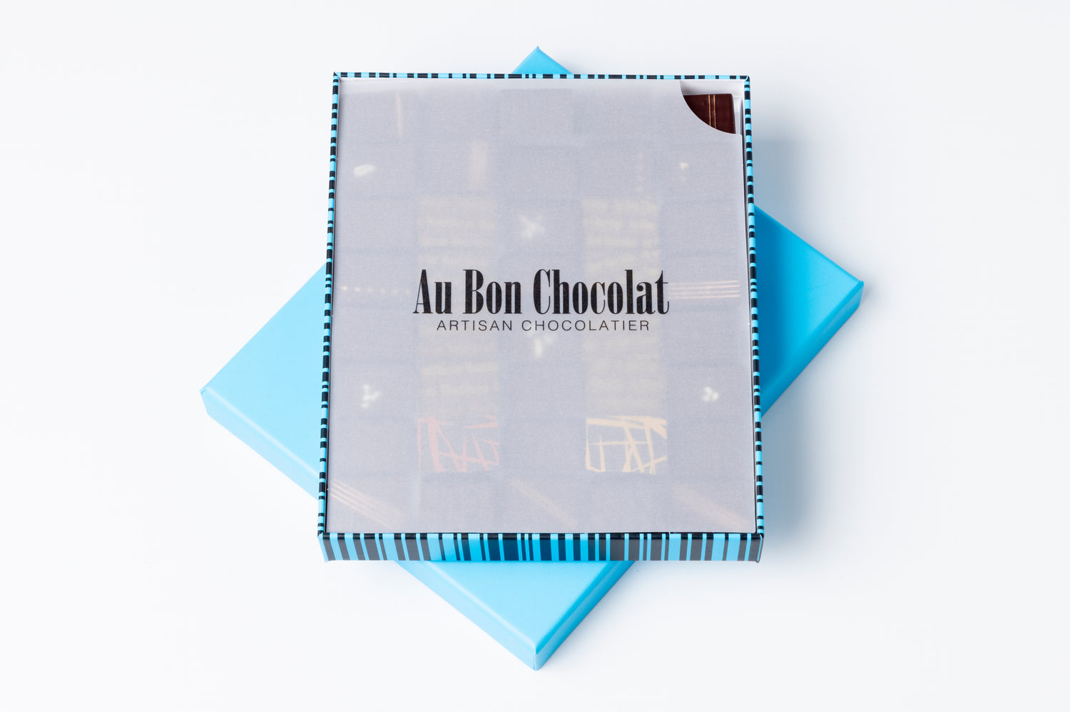 Boite 40 chocolats noirs assortis