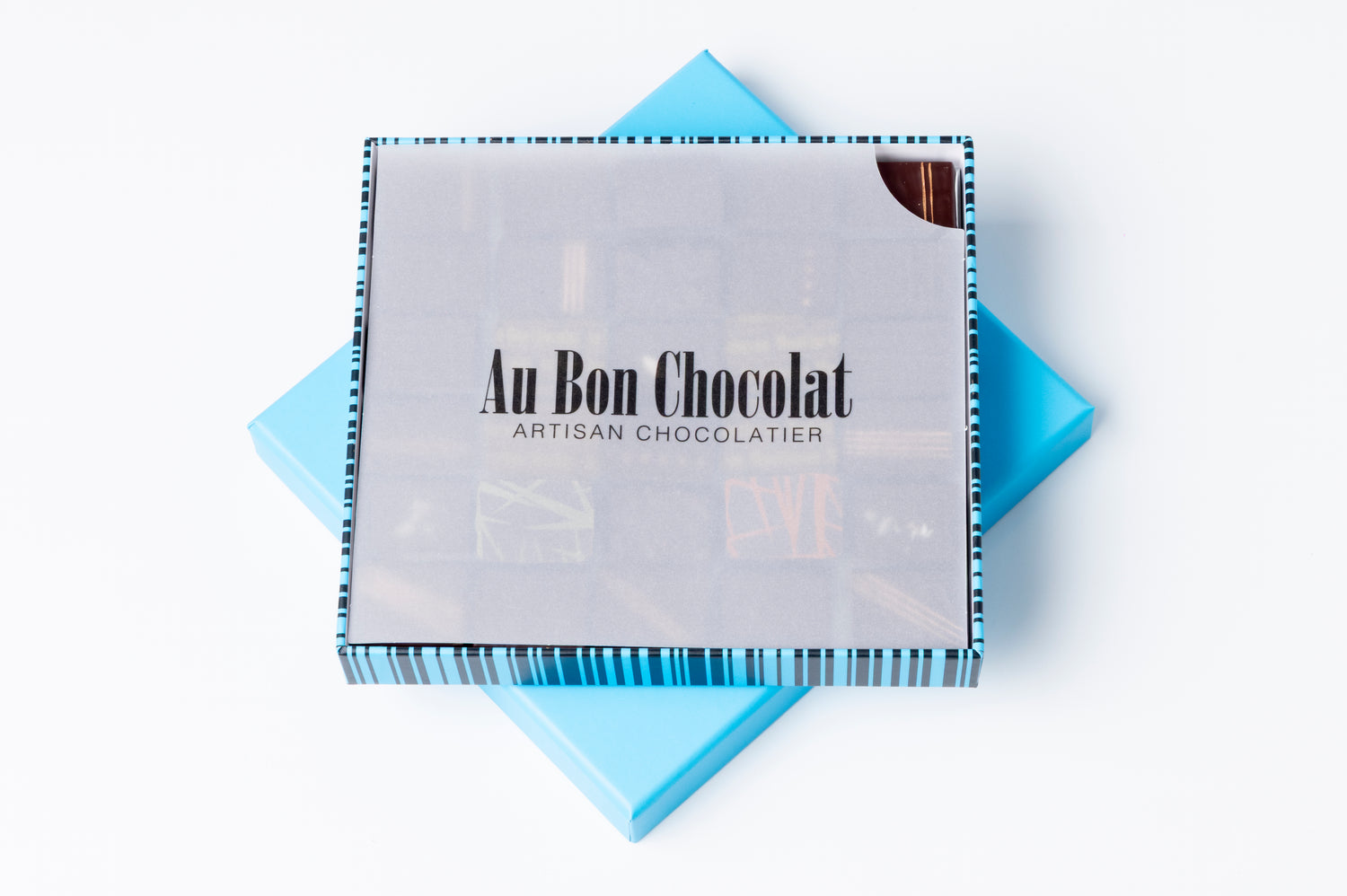 Boite 30 chocolats noirs assortis