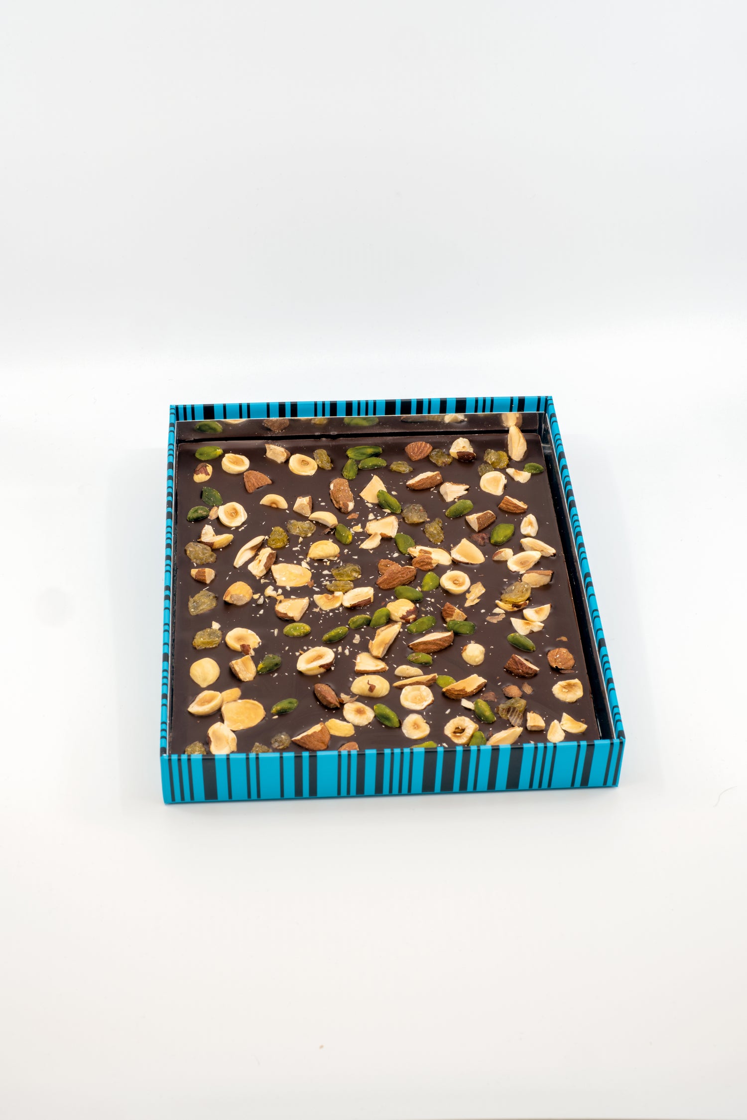 Tablette à casser mendiants chocolat noir 69%